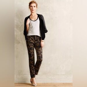 Pilcro Floral Chinos Hyphen Printed Chinos